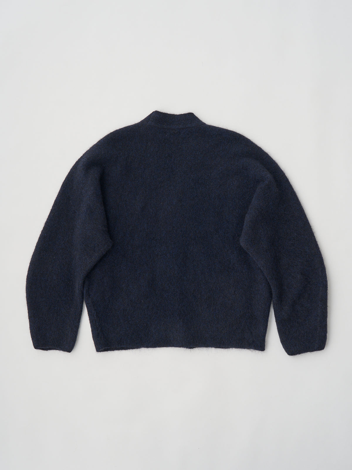 STRETCH SUPERKID MOHAIR V-NECK CARDIGAN