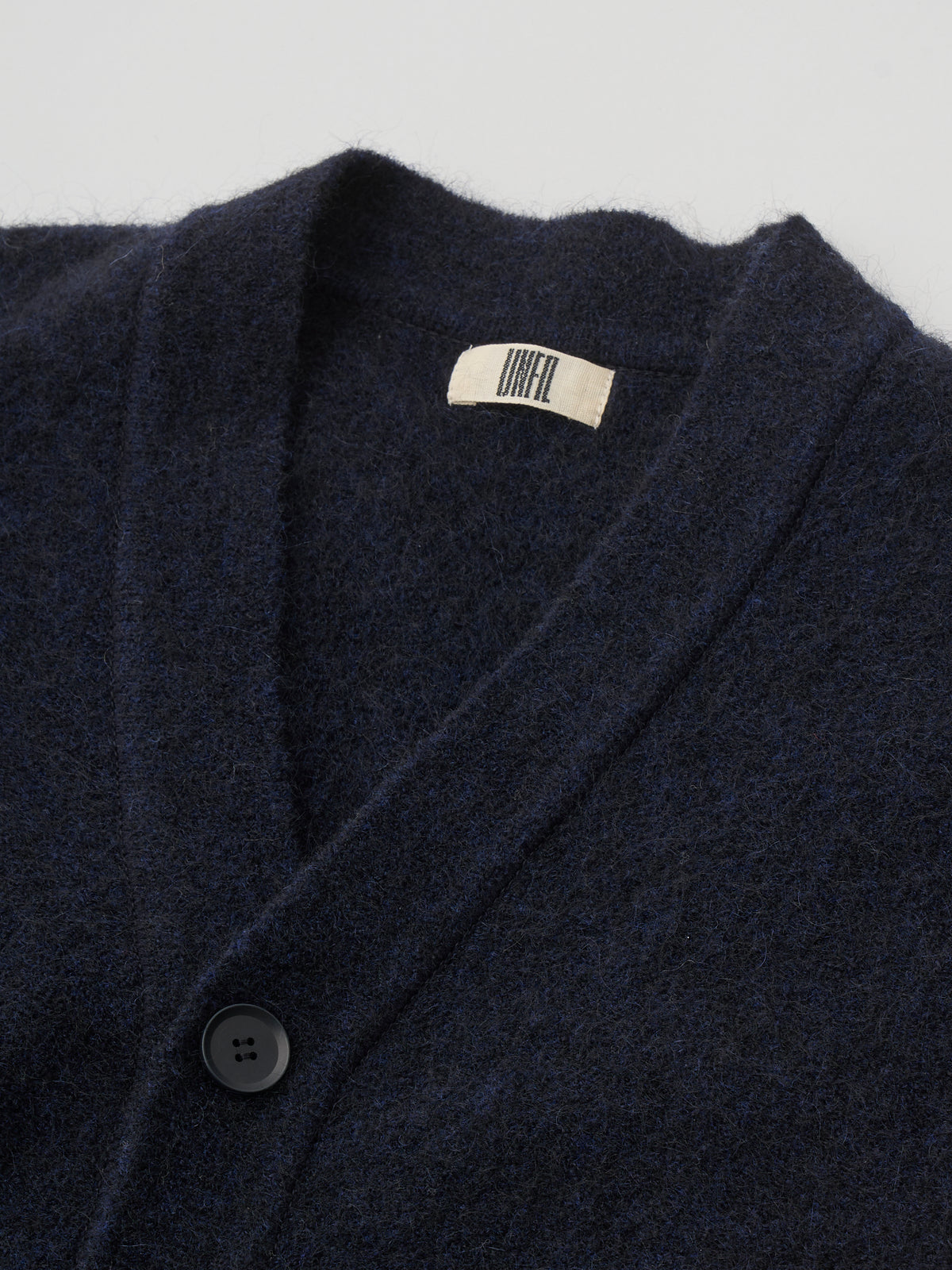 STRETCH SUPERKID MOHAIR V-NECK CARDIGAN