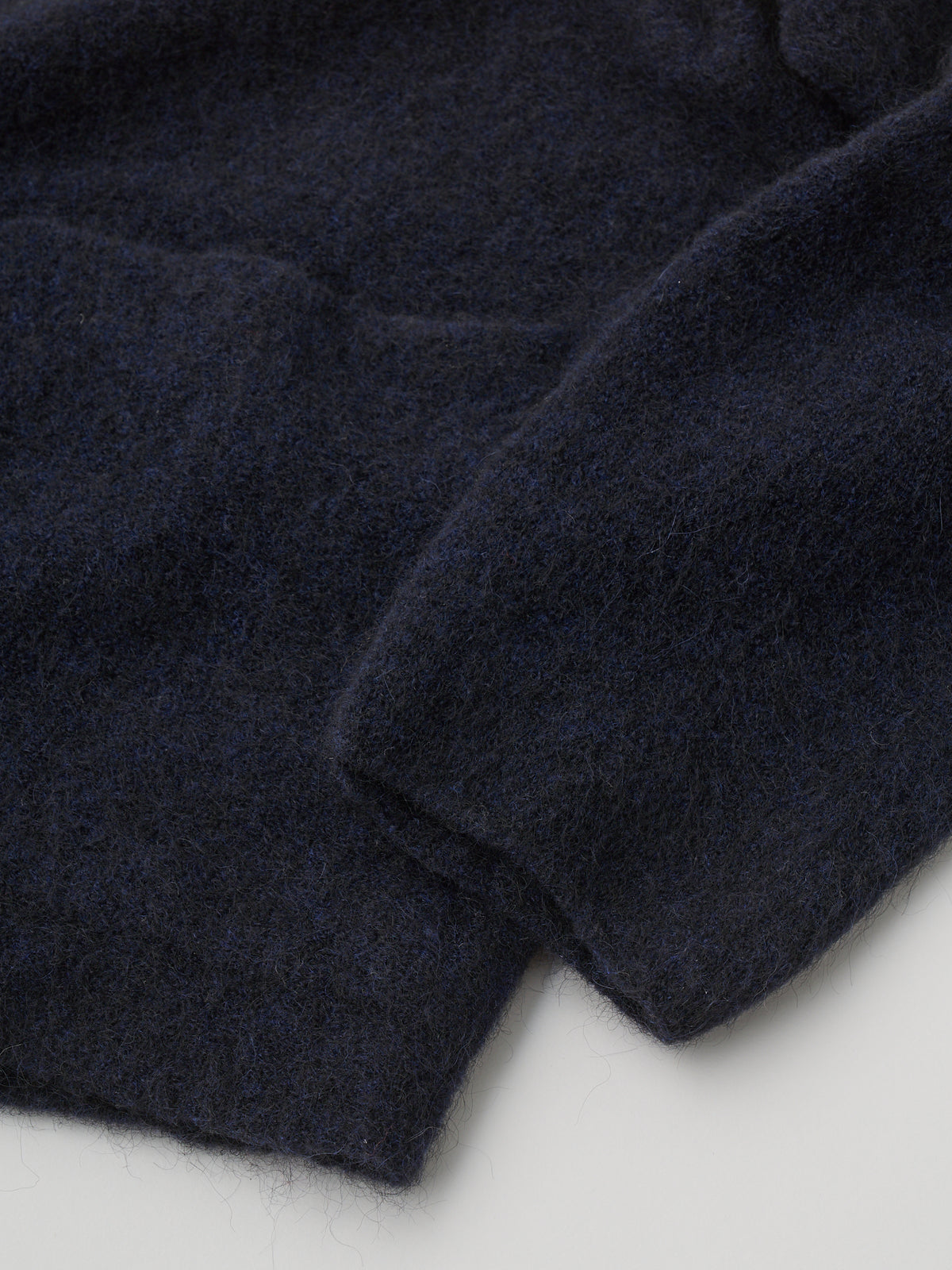 STRETCH SUPERKID MOHAIR V-NECK CARDIGAN
