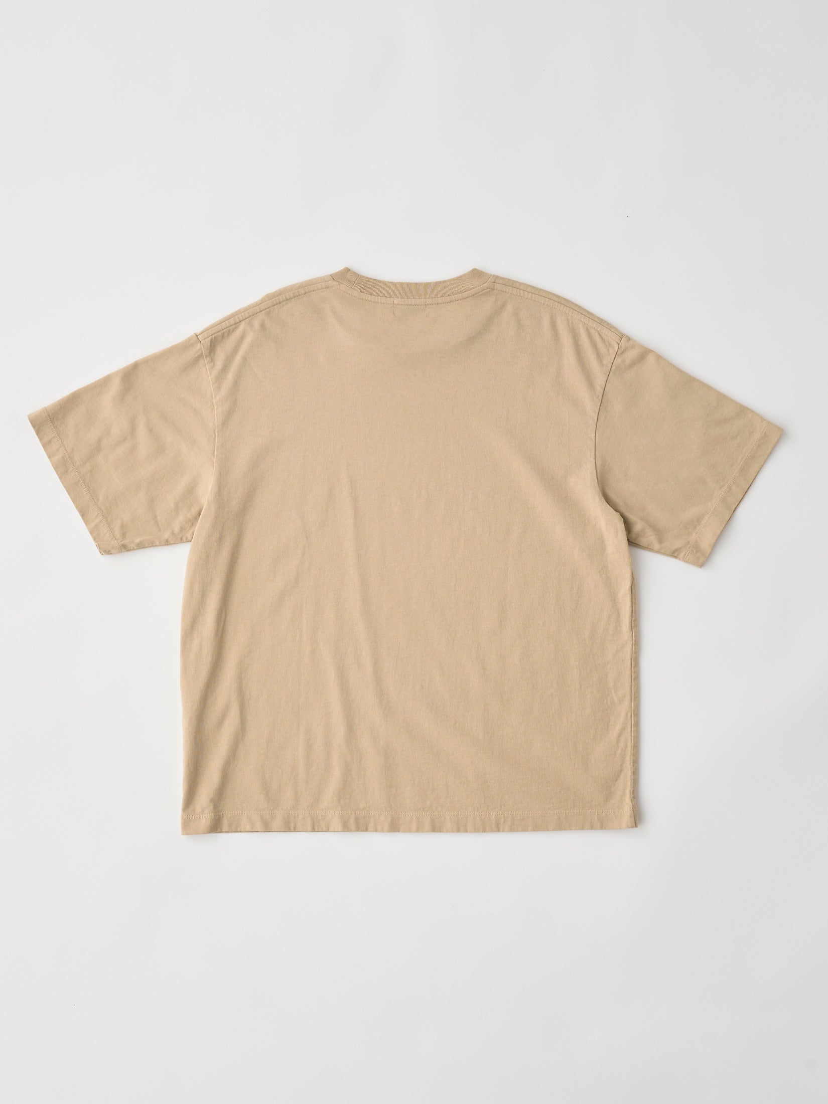 COTTON OPEN-END YARN GARMENT DYEING RELAXED-FIT TEE