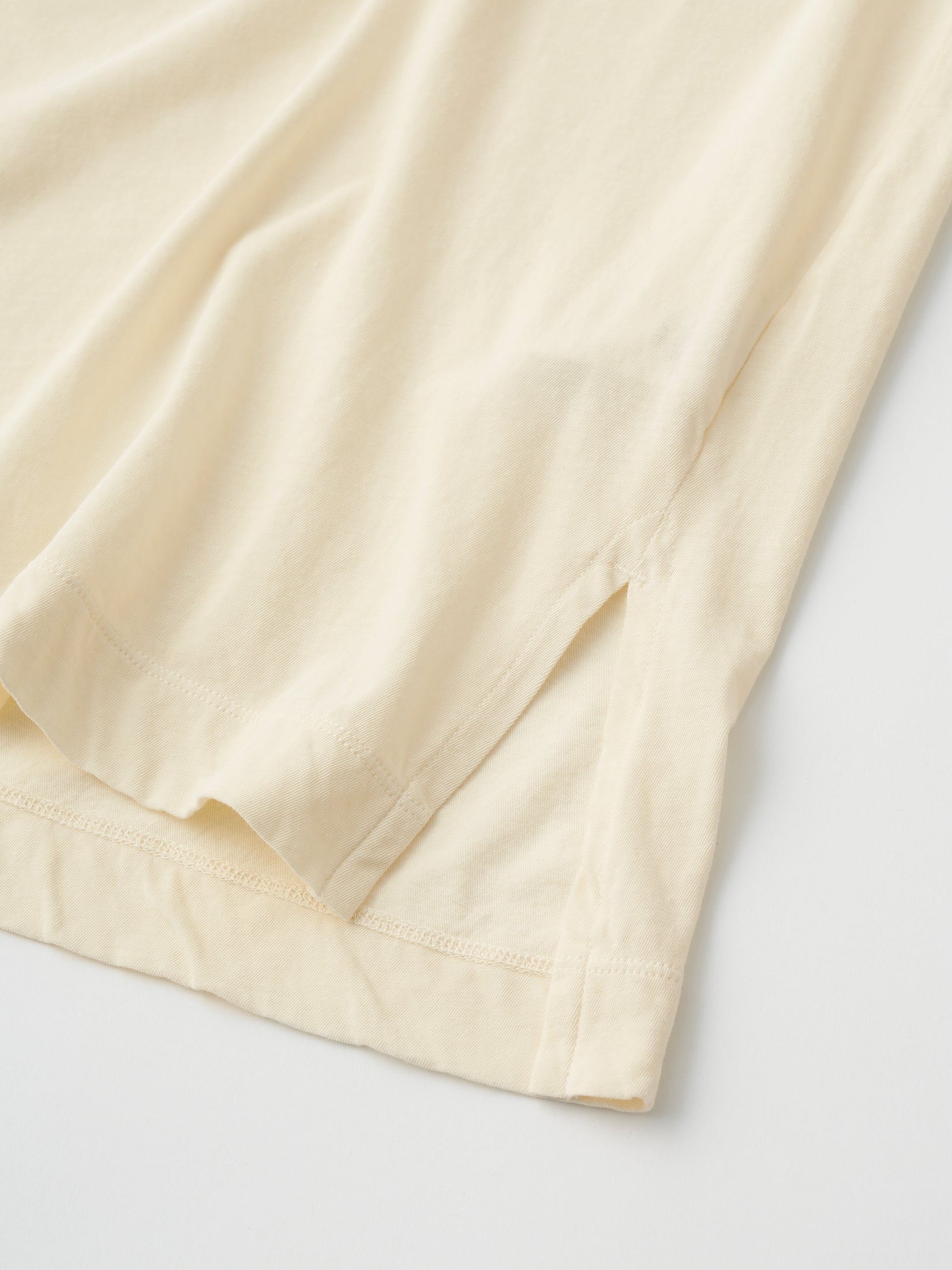 twisted cotton jersey high-neck sleeveless Tee