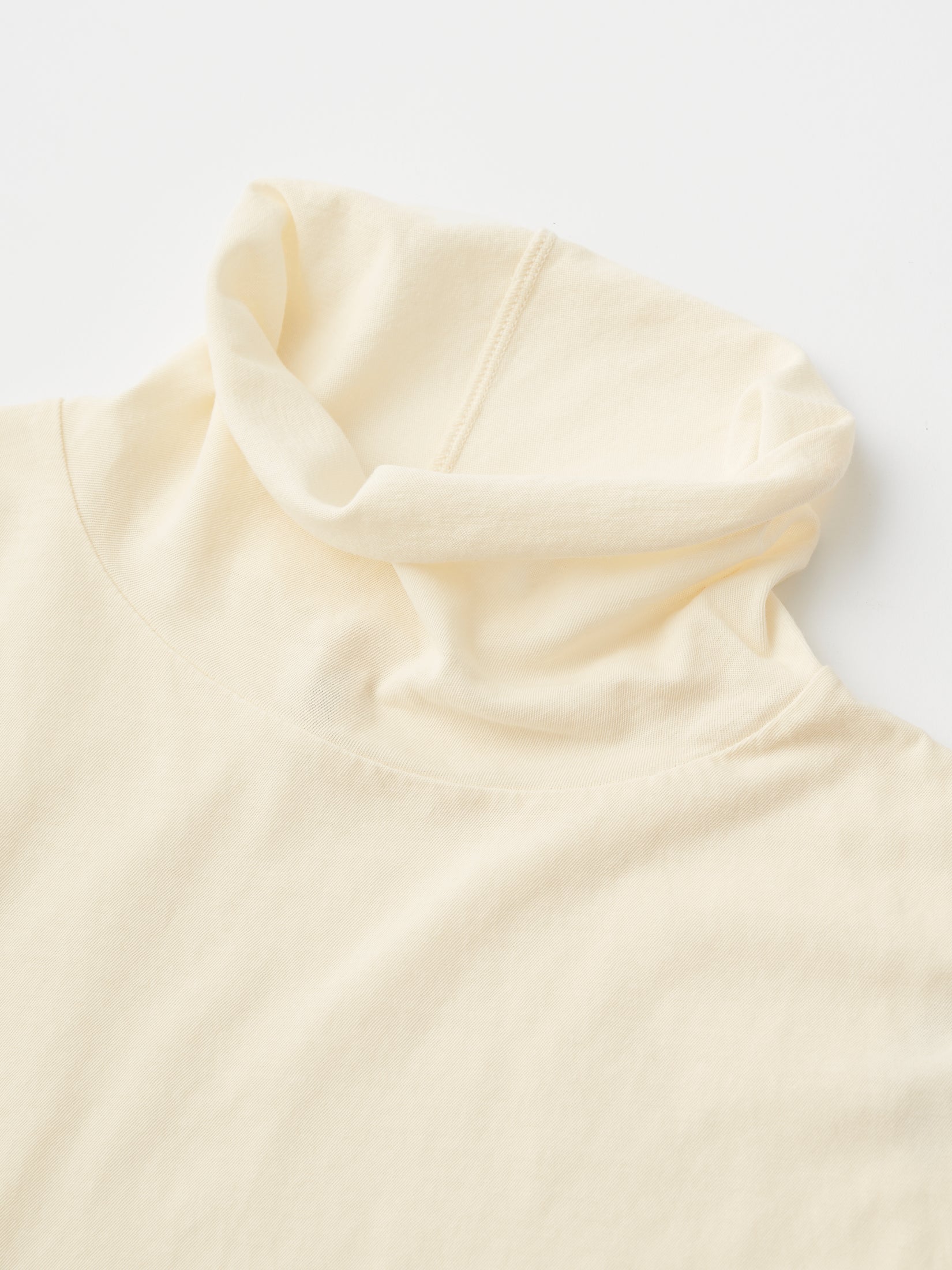 twisted cotton jersey high-neck sleeveless Tee