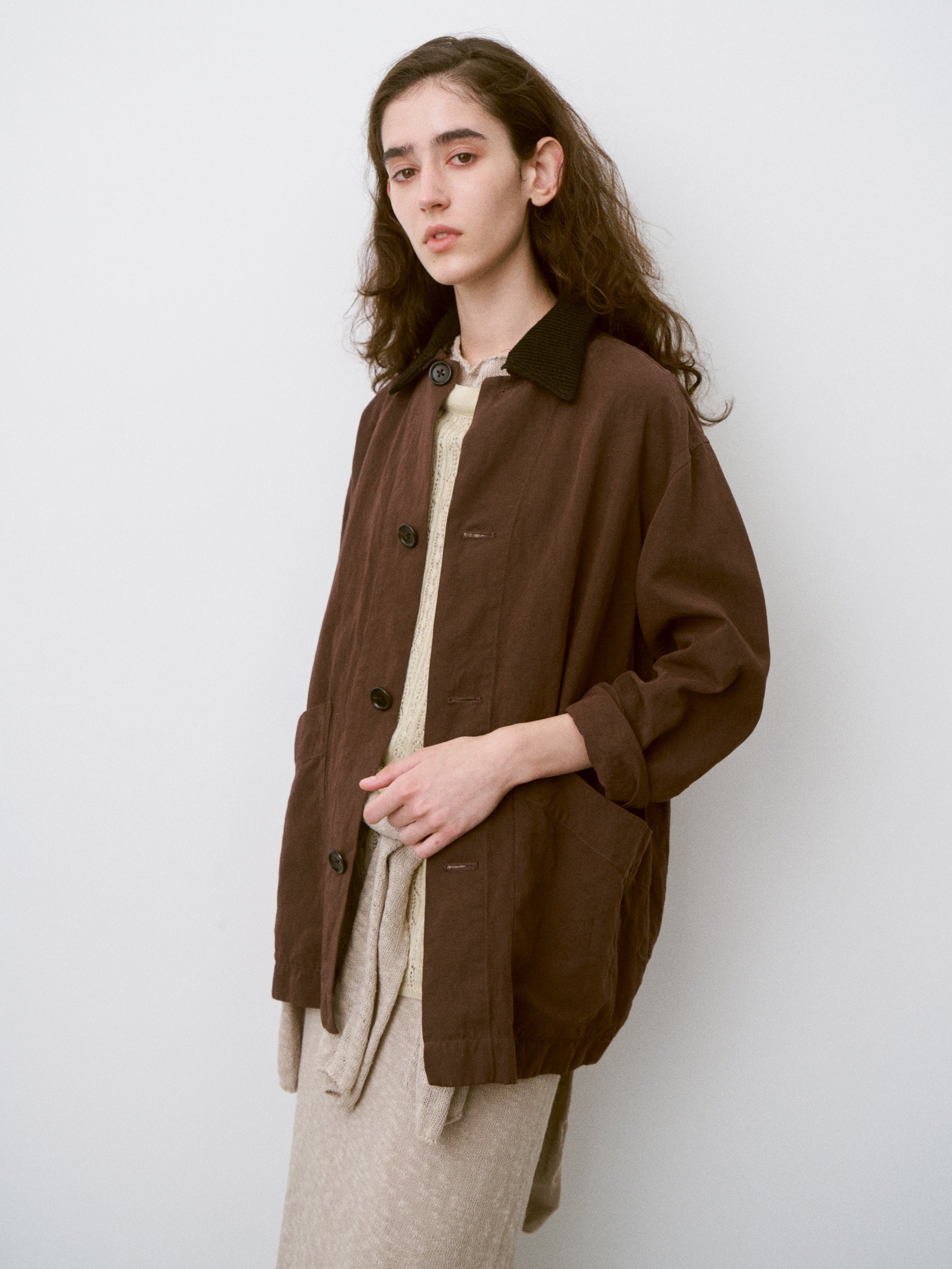 COTTON & LINEN GARMENT DYEING COVERALLS