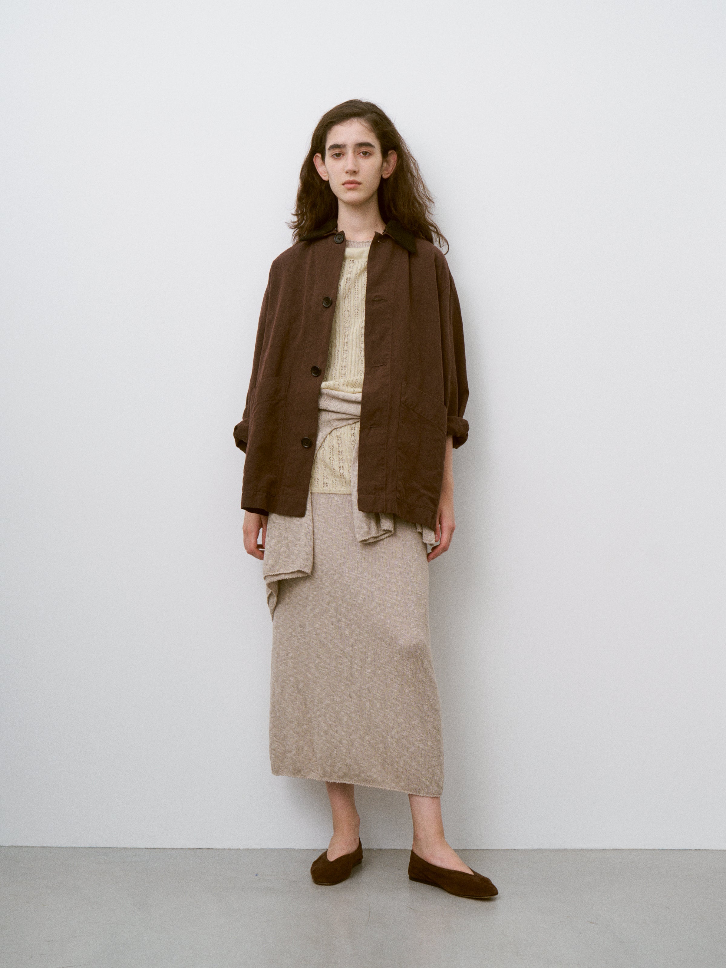 COTTON & LINEN GARMENT DYEING COVERALLS