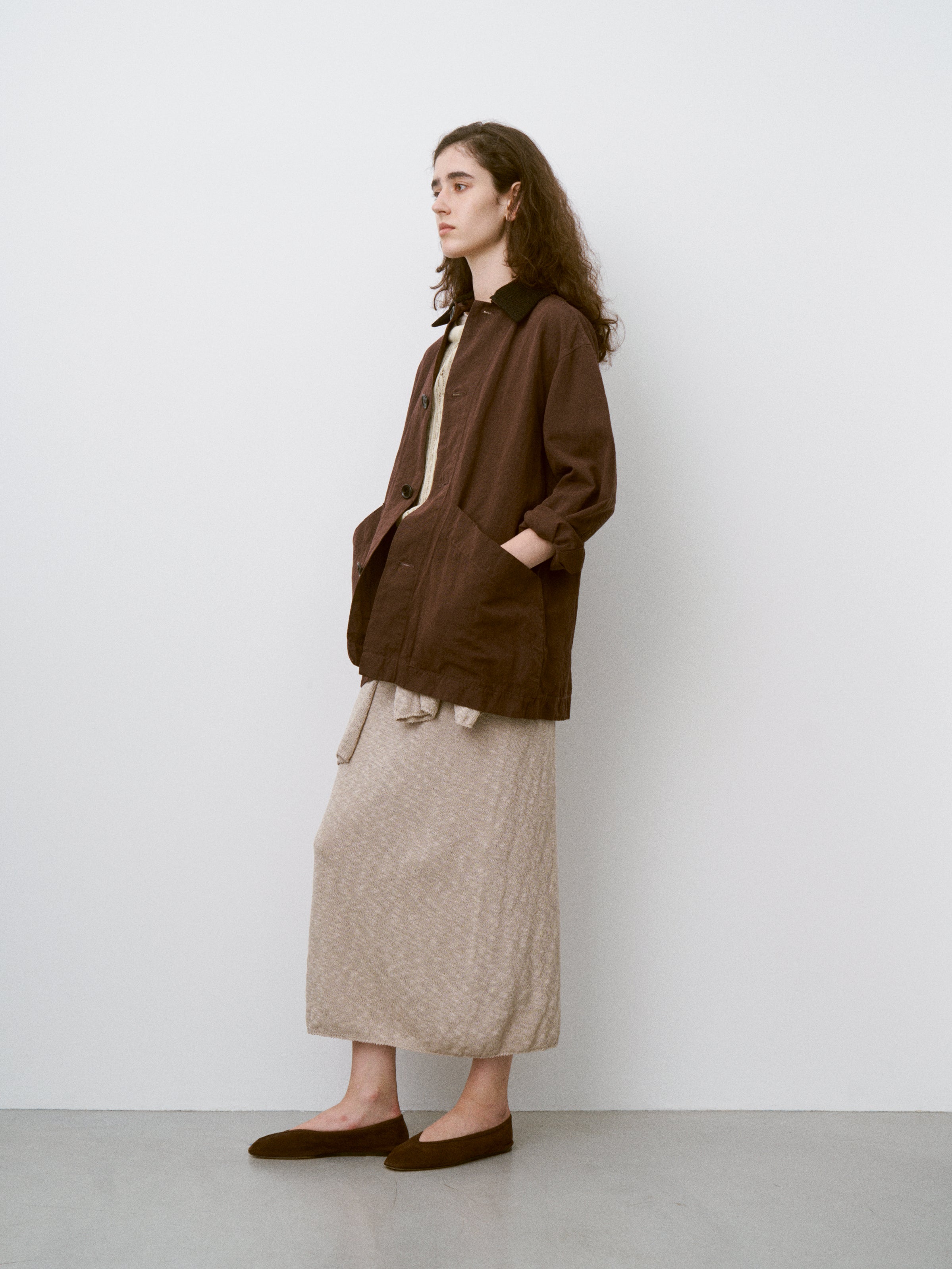 COTTON & LINEN GARMENT DYEING COVERALLS