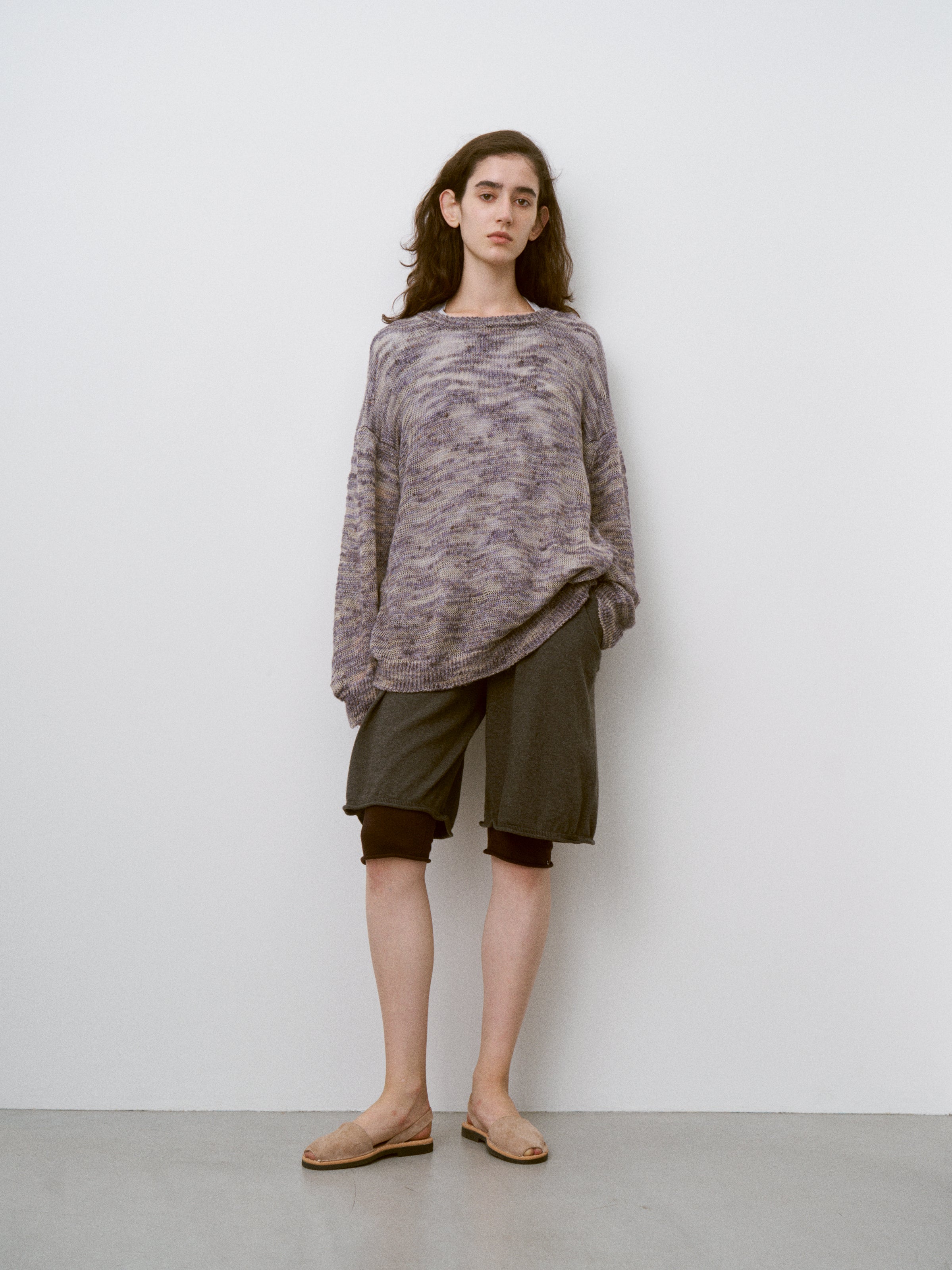 LINEN & SILK MELANGE SLUB YARN P/O