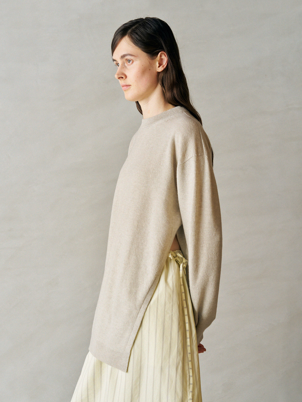 EX SUPER FINE WOOLEN WOOL HIGH-GAUGE KNIT P/O