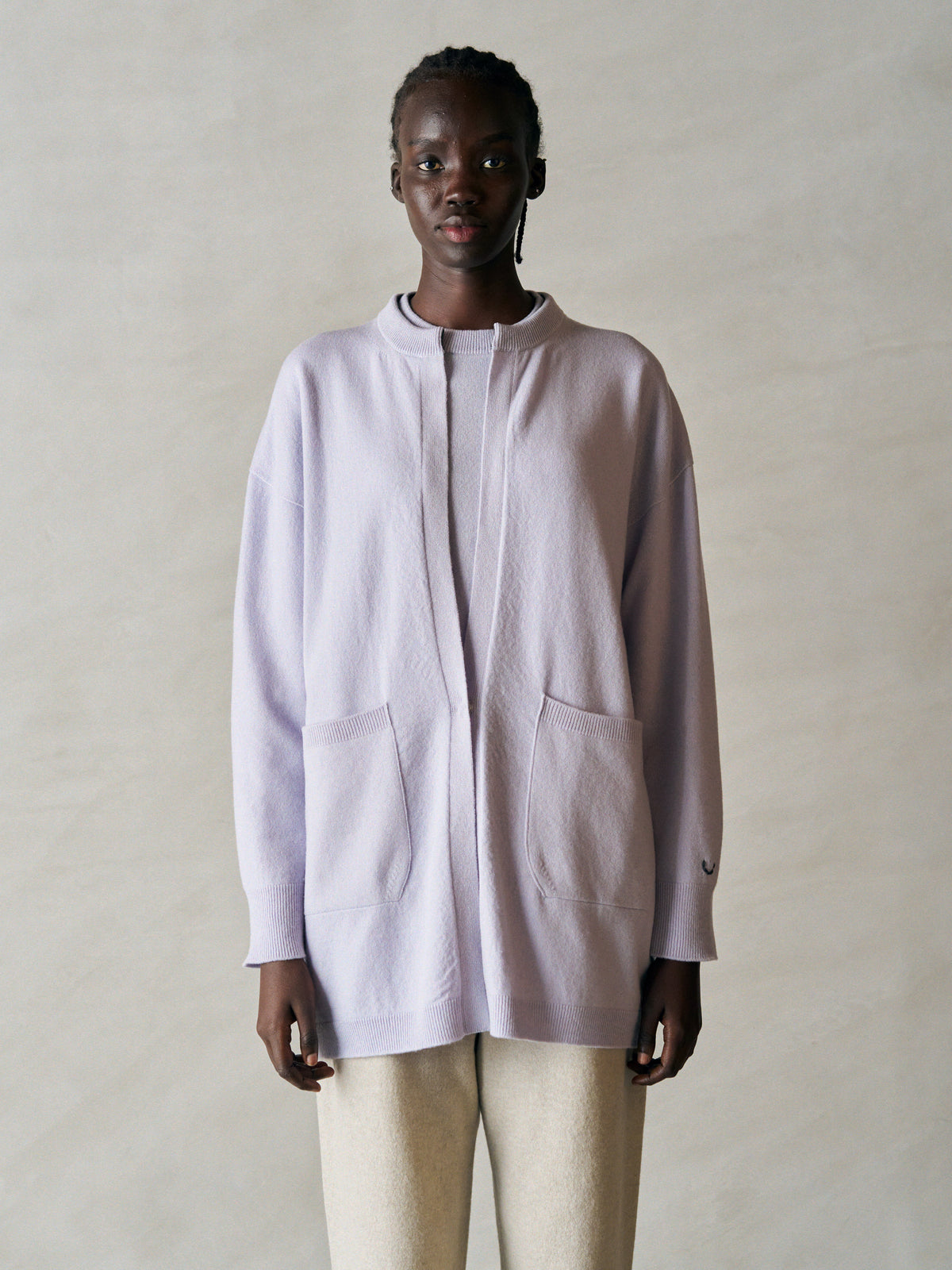EX SUPER FINE WOOLEN WOOL HIGH-GAUGE KNIT CARDIGAN